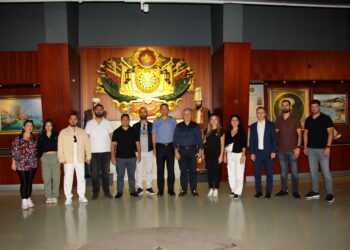 Mersin Deniz Ticaret Odası Sekreteryası ve Genç Denizciler Kurulu Üyeleri, Mersin Deniz Müzesi’ni ziyaret etti.