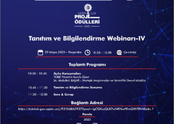 Verimlilik Proje Ödülleri2025 Tanıtım ve Bilgilendirme Webinarı – IV