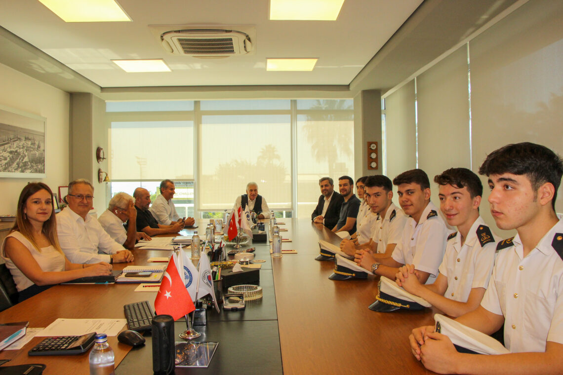 MDTO MTAL  Öğrencileri, İtalya Stajı Öncesi MDTO Yönetimini Ziyaret Etti