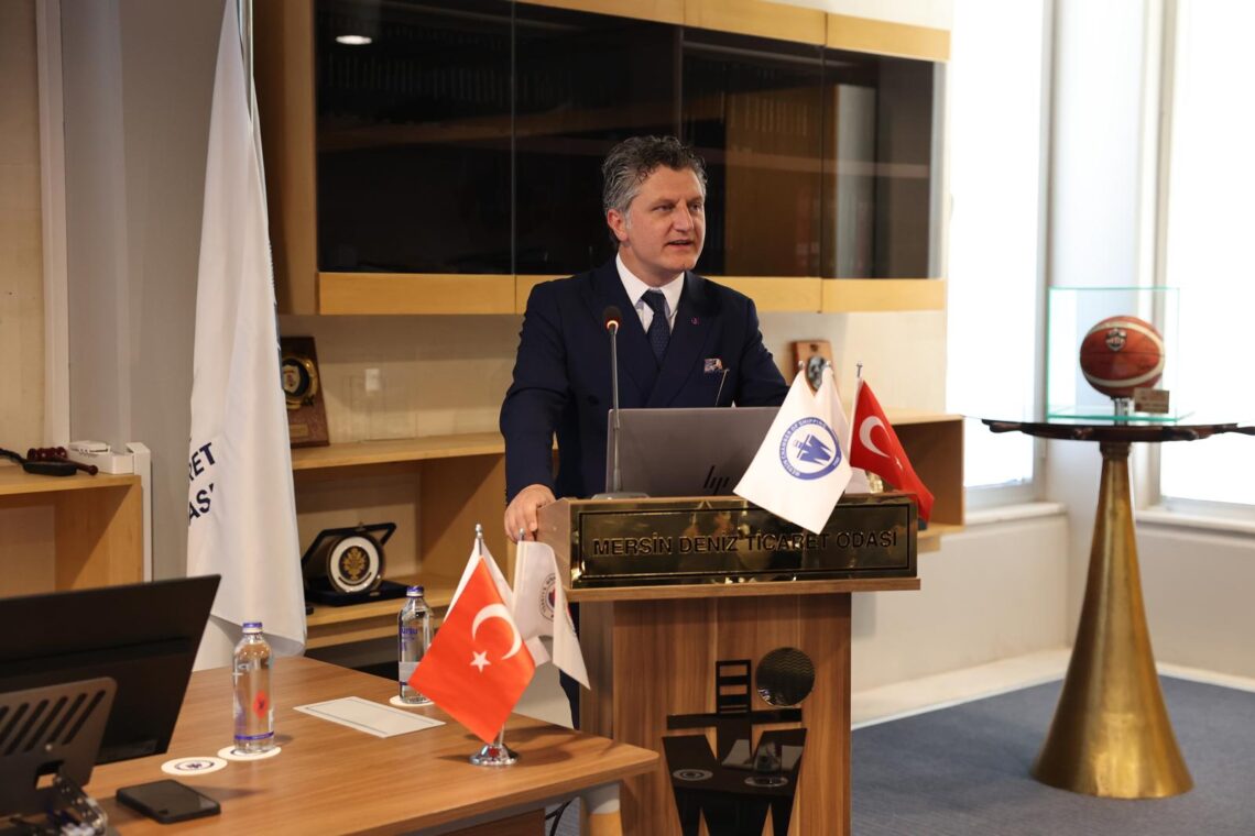 TBH Port Adana Genel Müdürü Hasan Çiftçi MDTO Meclisi’ne Konuk Oldu